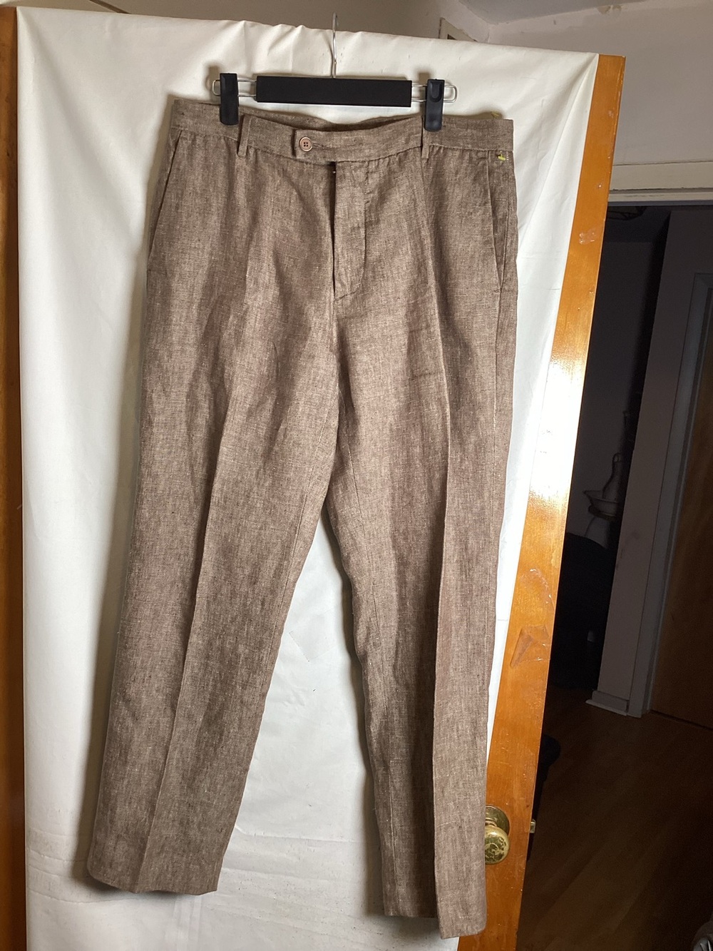 Adolfo Dominguez linen dress pants SZ 42